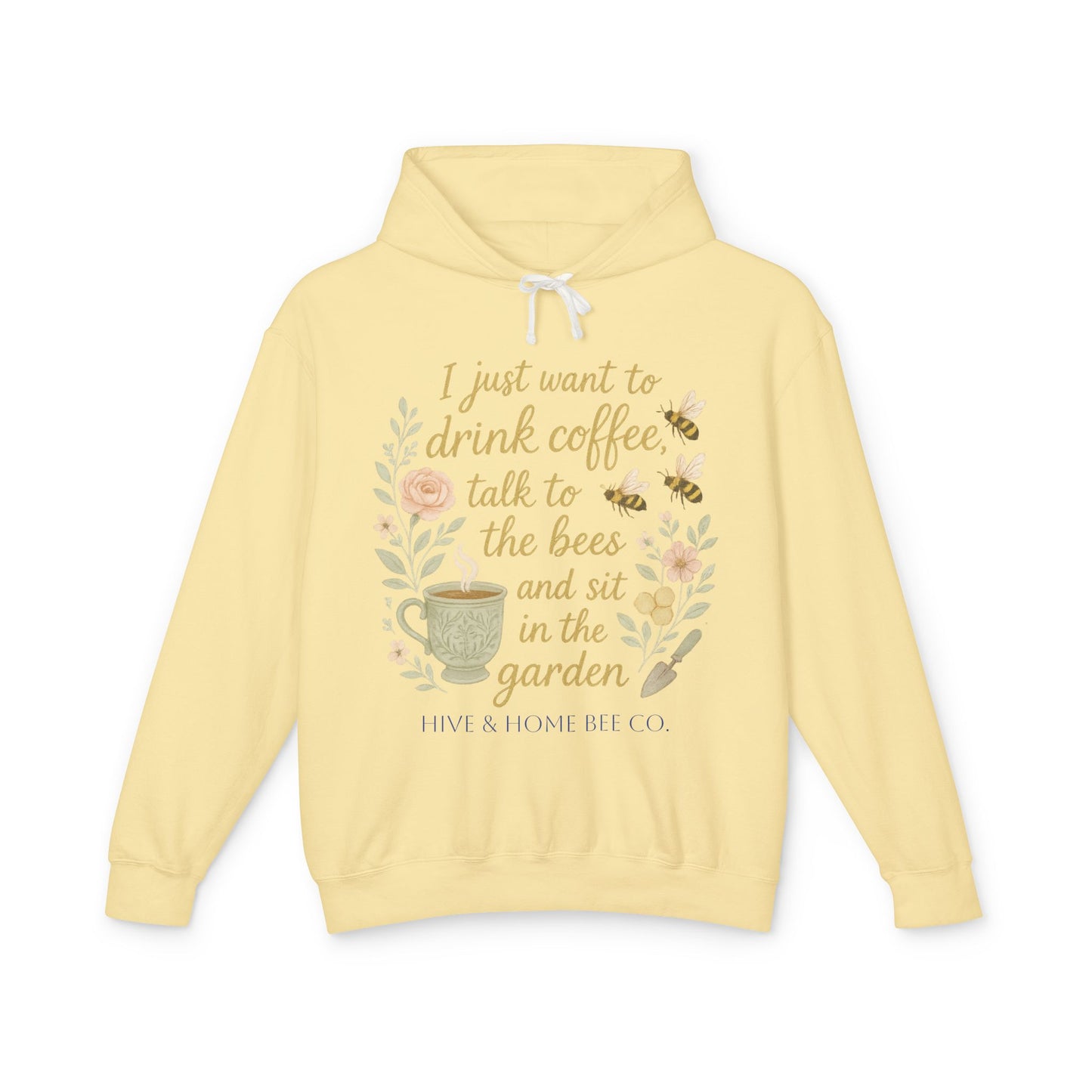 Unisex Lightweight Hooded Sweatshirt