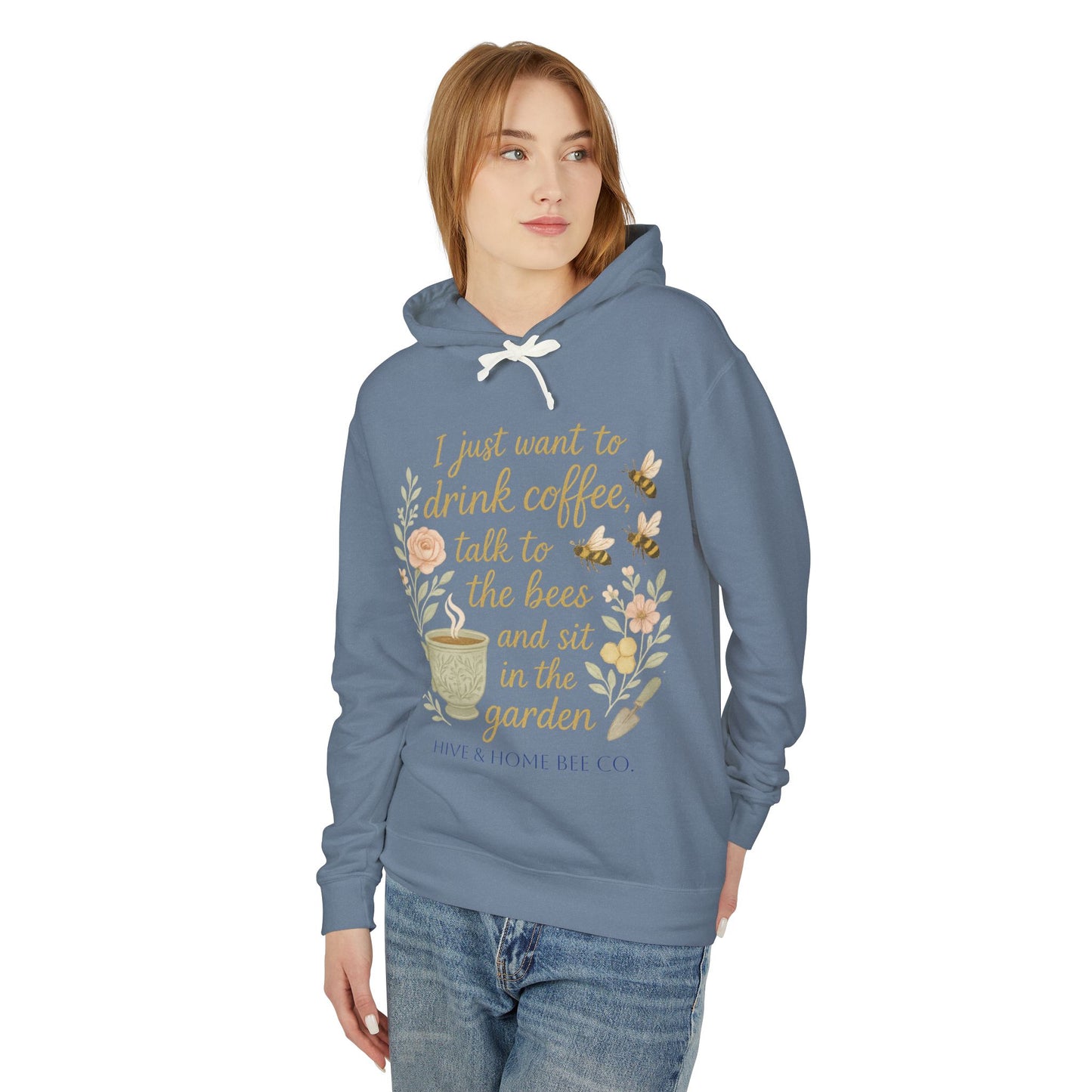 Unisex Lightweight Hooded Sweatshirt