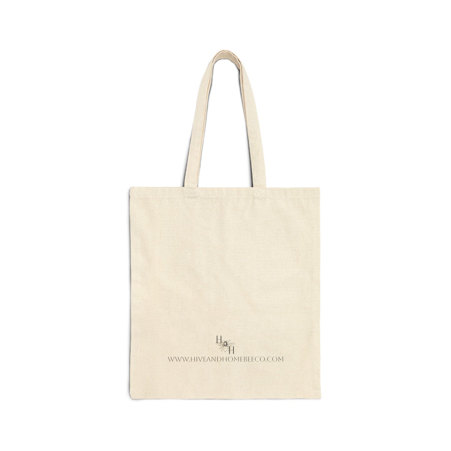 Wildflower Print Cotton Canvas Tote Bag - Eco-Friendly, Reusable Shopping Bag, Scripture Inspired