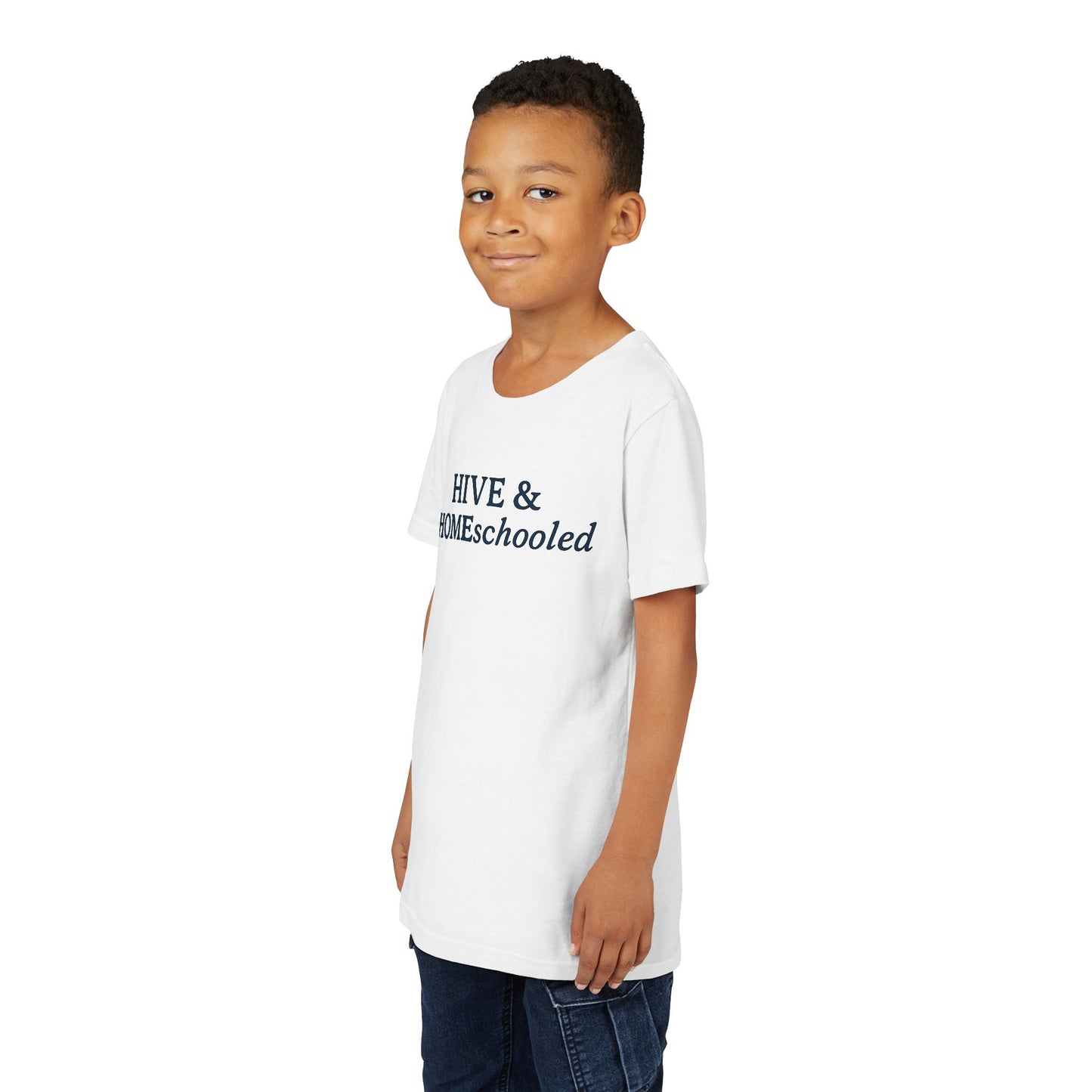 Youth Tee - Hive and Homeschooled Homeschool Community T-Shirt