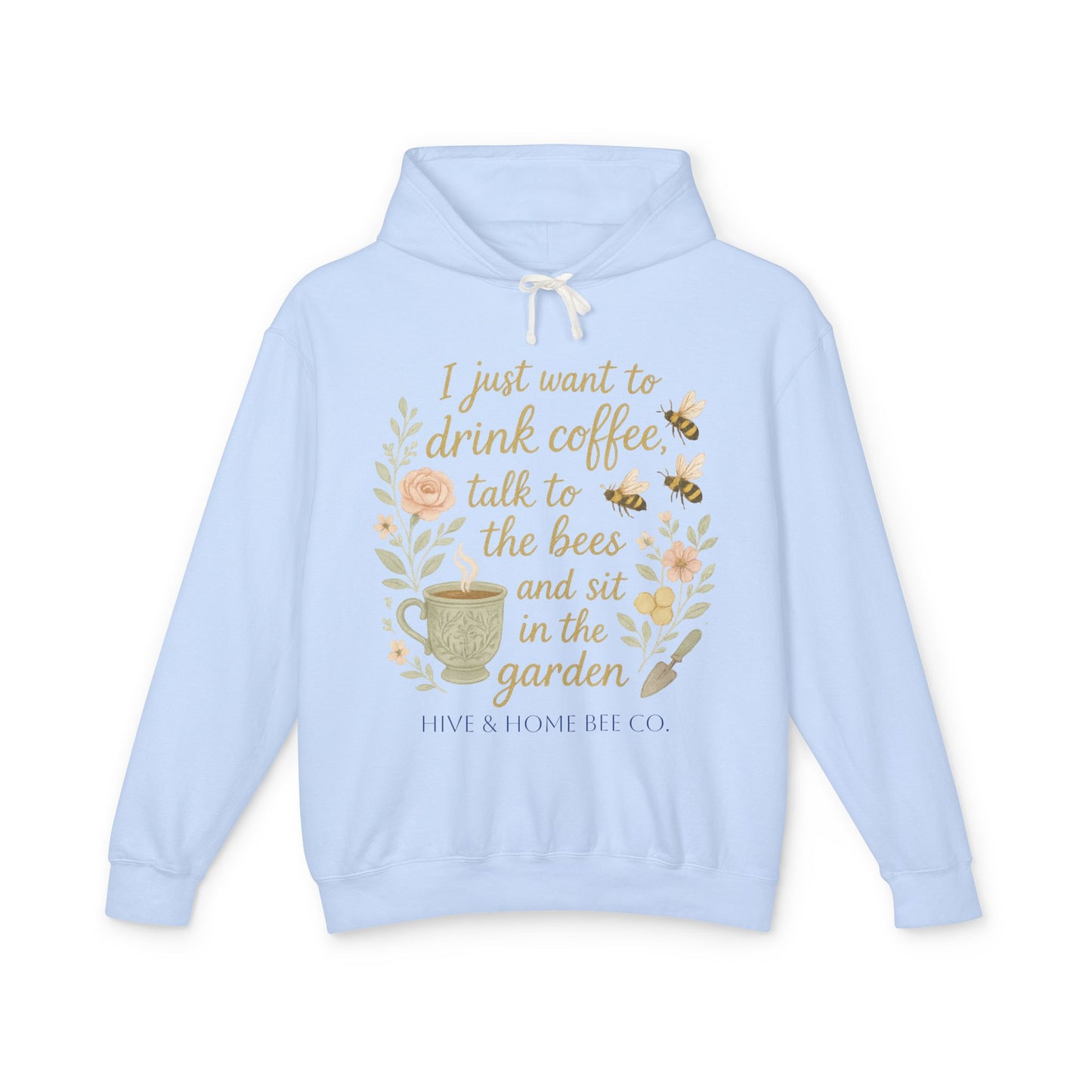 Unisex Lightweight Hooded Sweatshirt