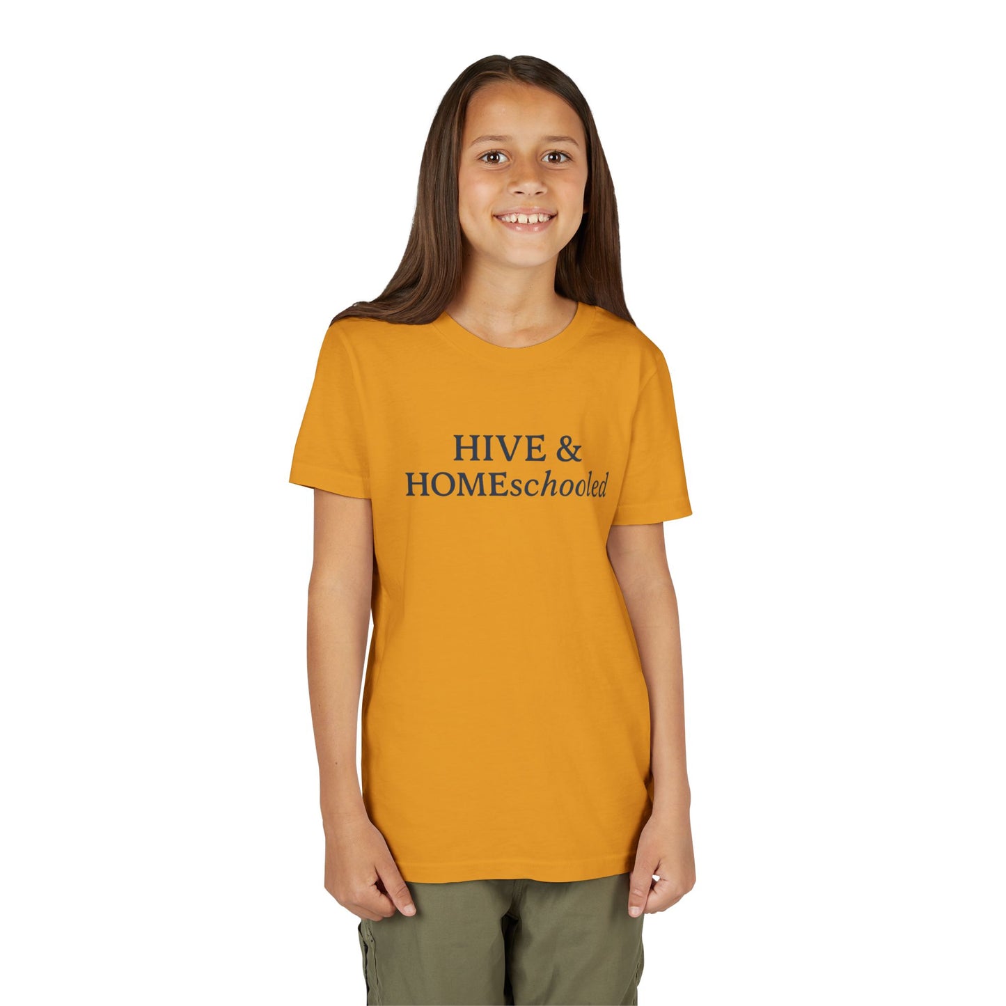 Youth Tee - Hive and Homeschooled Homeschool Community T-Shirt
