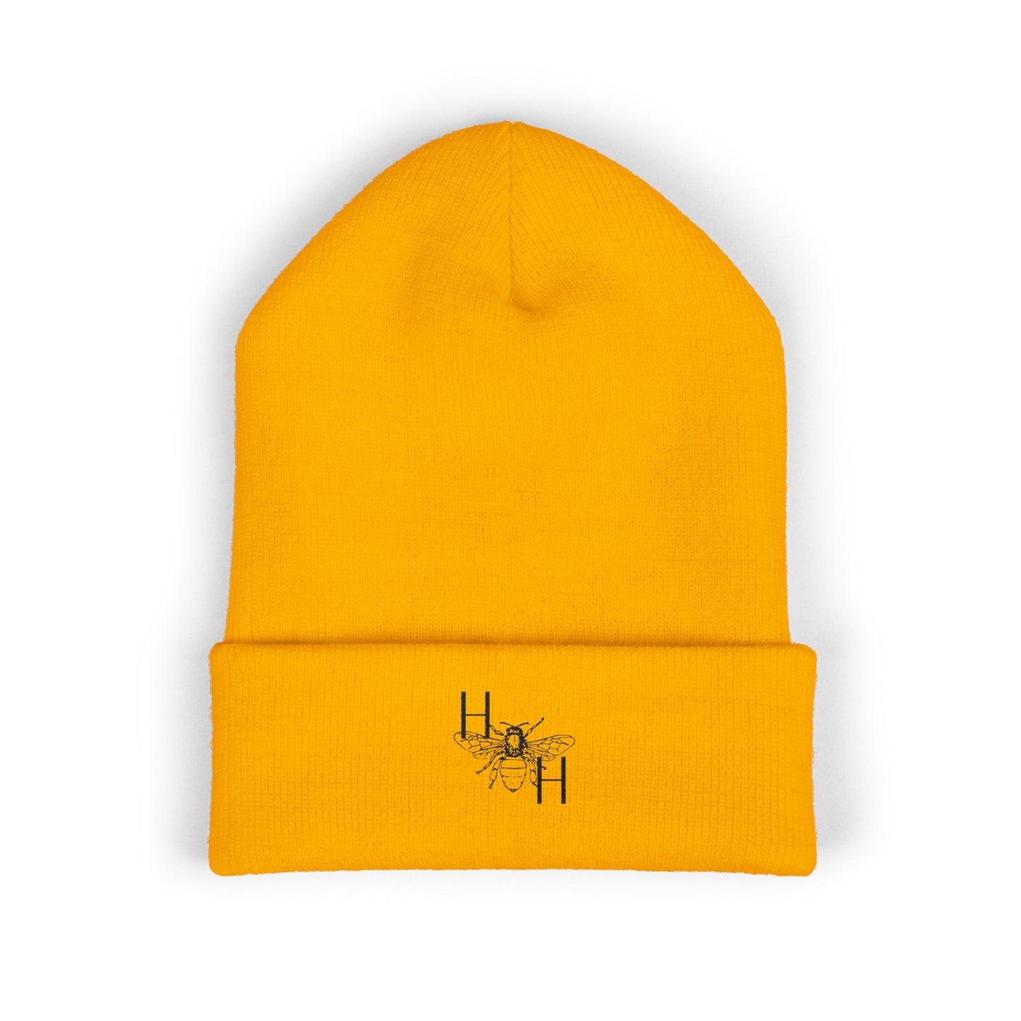Classic Cuffed Beanie with Elegant Embroidery Logo