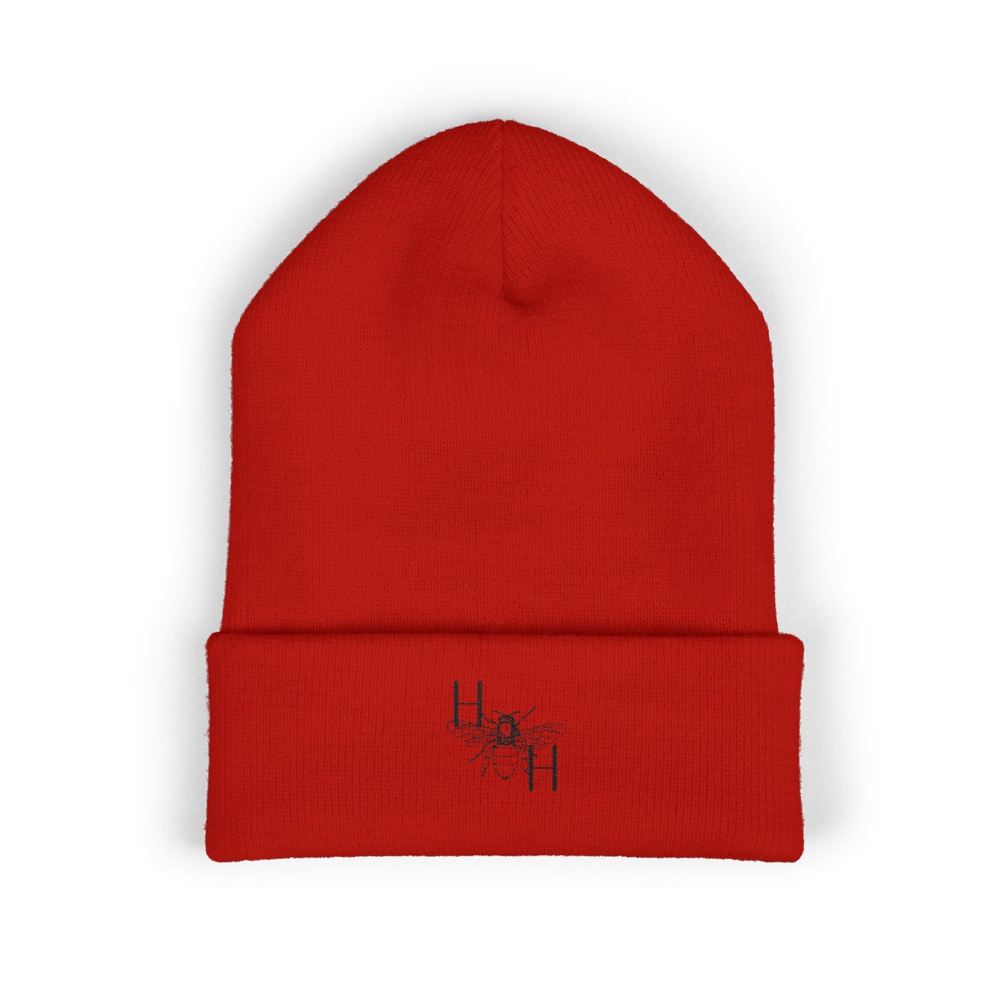 Classic Cuffed Beanie with Elegant Embroidery Logo