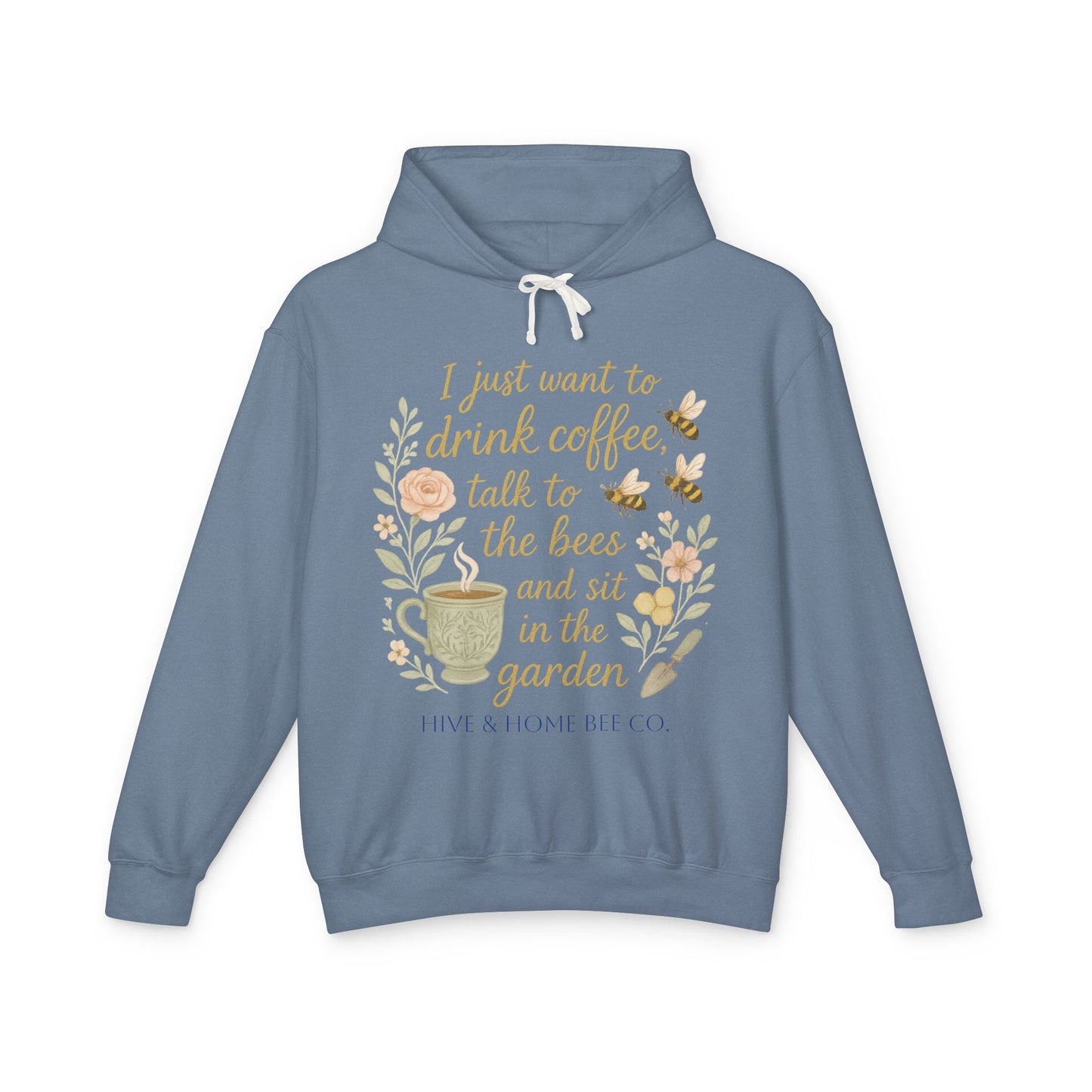 Unisex Lightweight Hooded Sweatshirt
