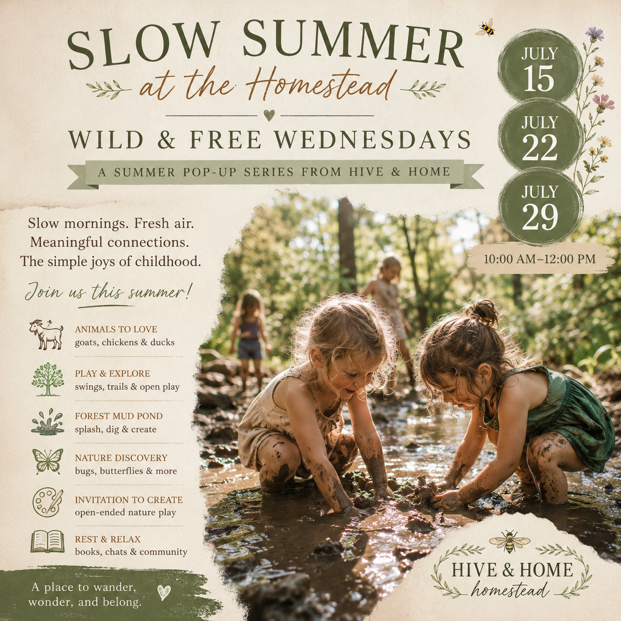 🌿 Slow Summer at the Homestead | Wild & Free Wednesdays