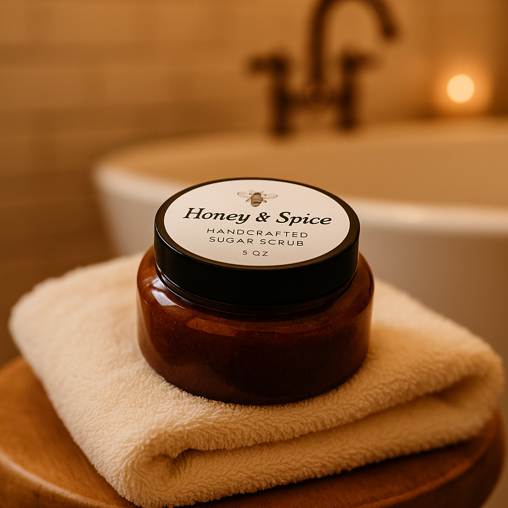 Honey & Spice Handcrafted Sugar Scrub