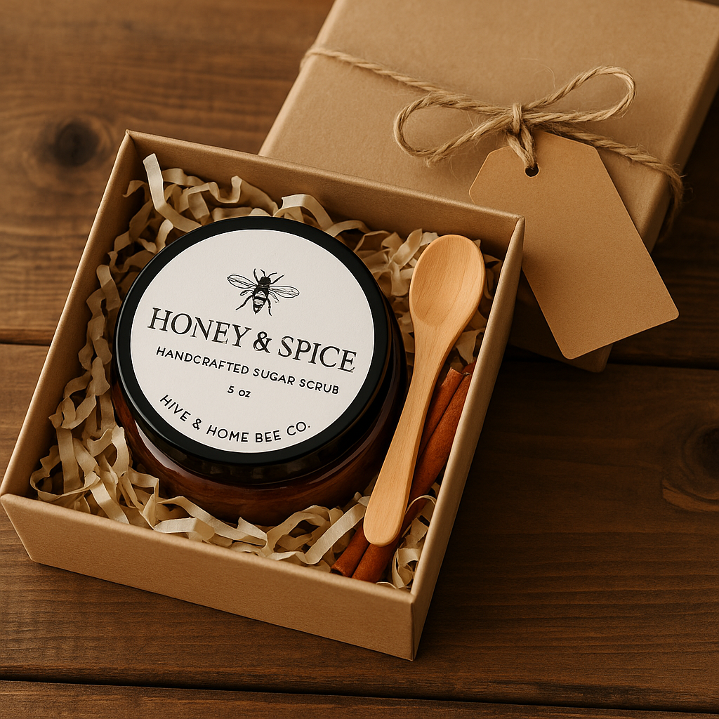 Honey & Spice Handcrafted Sugar Scrub