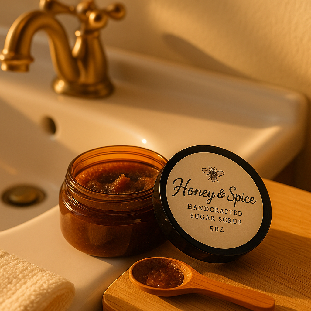 Honey & Spice Handcrafted Sugar Scrub