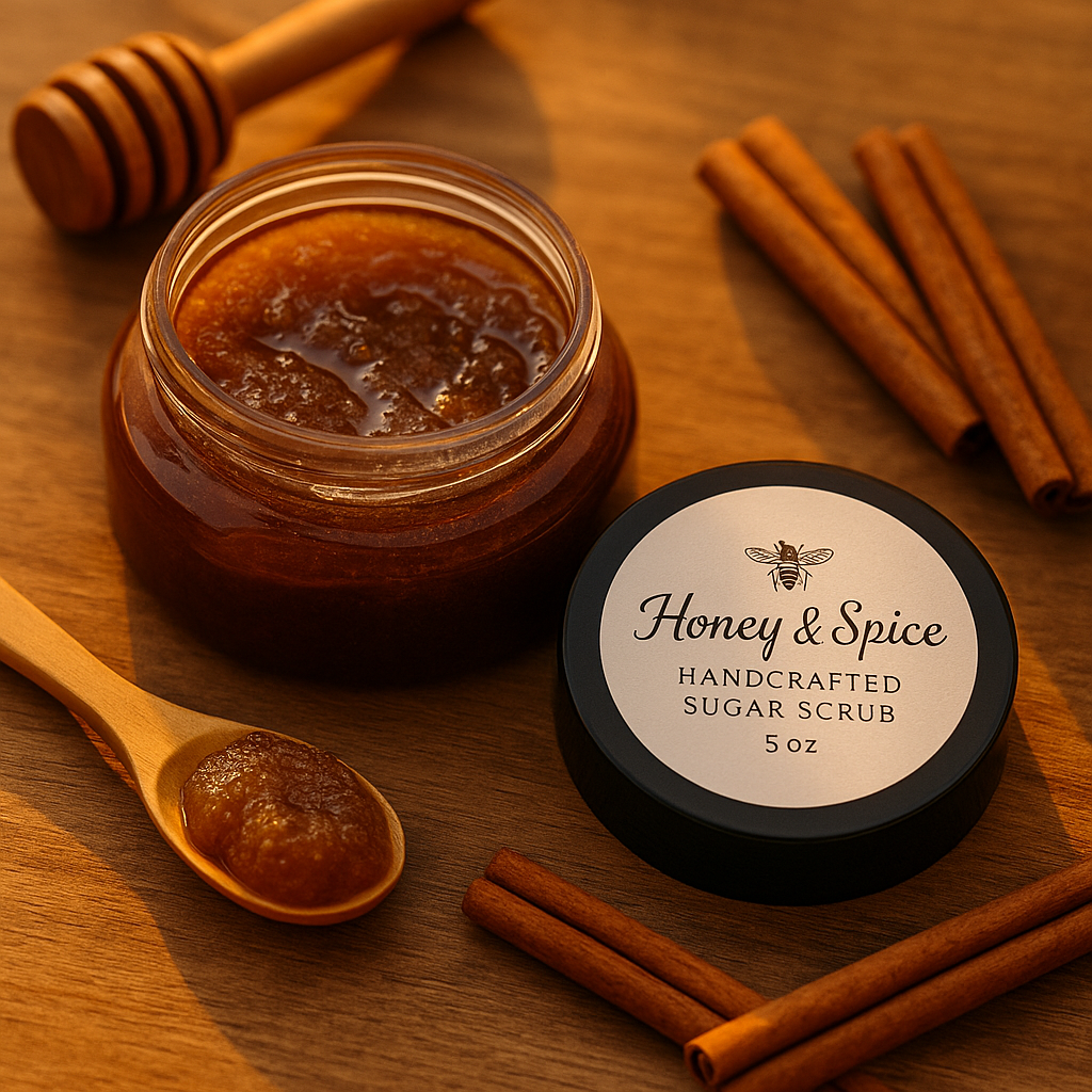 Honey & Spice Handcrafted Sugar Scrub