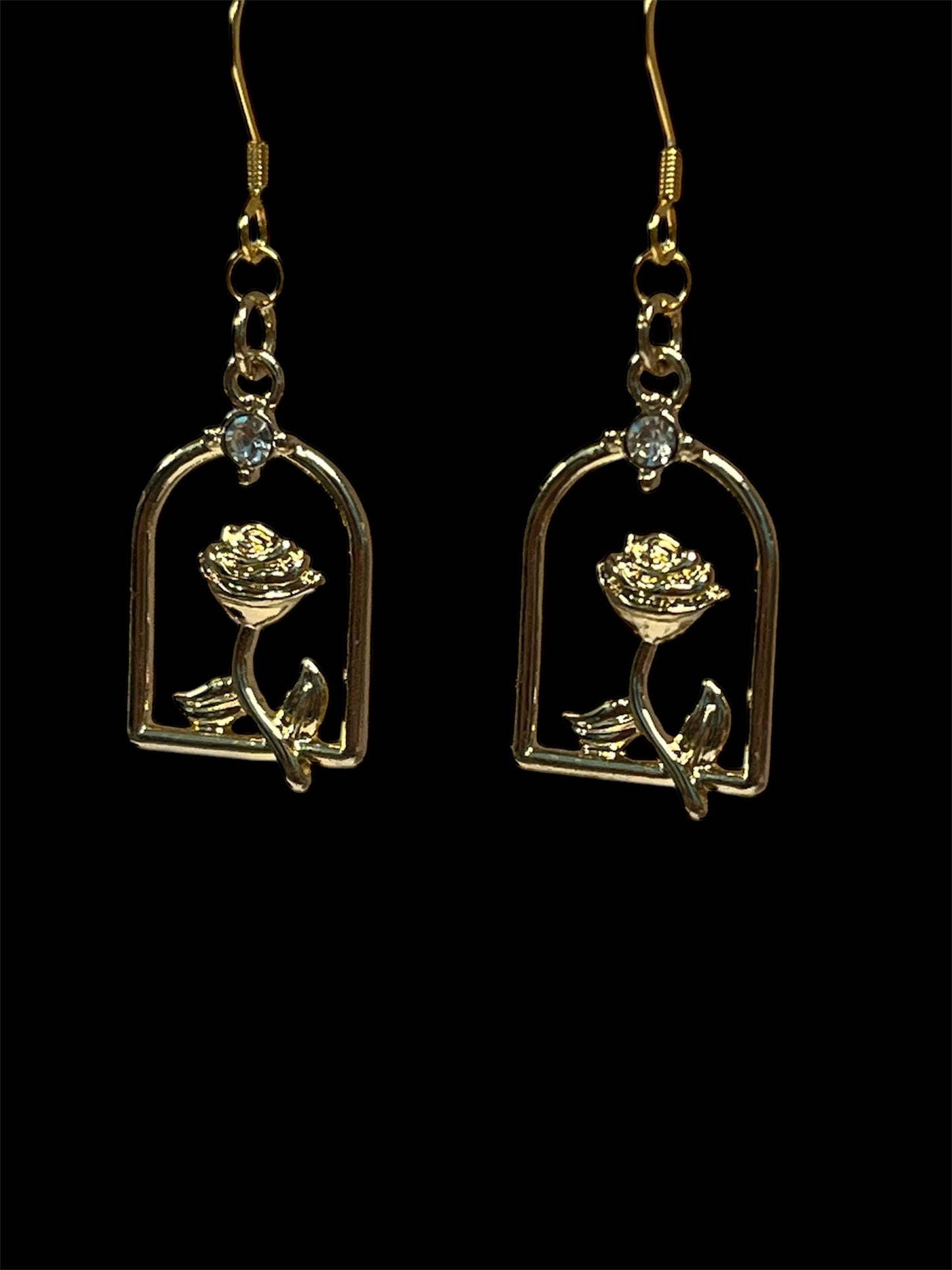 Enchanted Rose Earrings