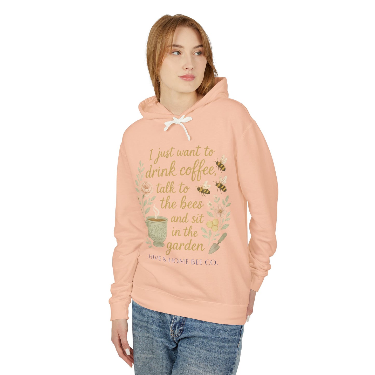 Unisex Lightweight Hooded Sweatshirt