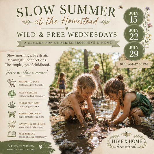 🌿 Slow Summer at the Homestead | Wild & Free Wednesdays
