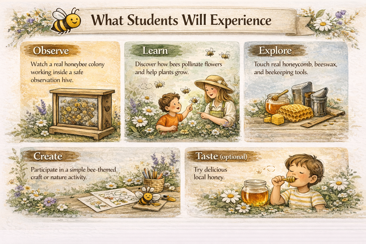 The Traveling Bee: A Hive & Home Classroom Experience