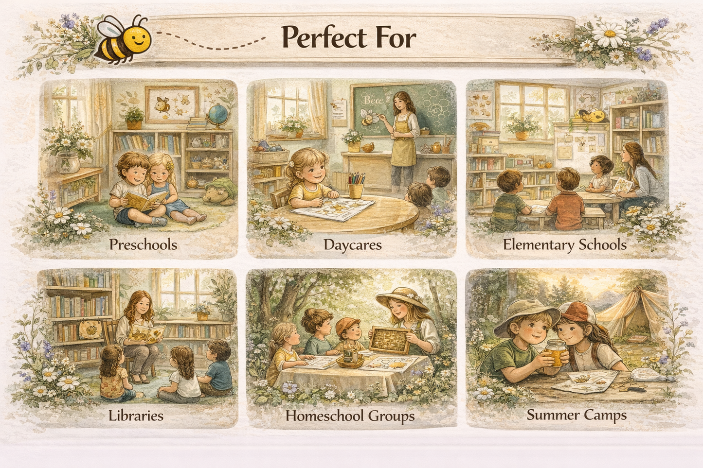 The Traveling Bee: A Hive & Home Classroom Experience