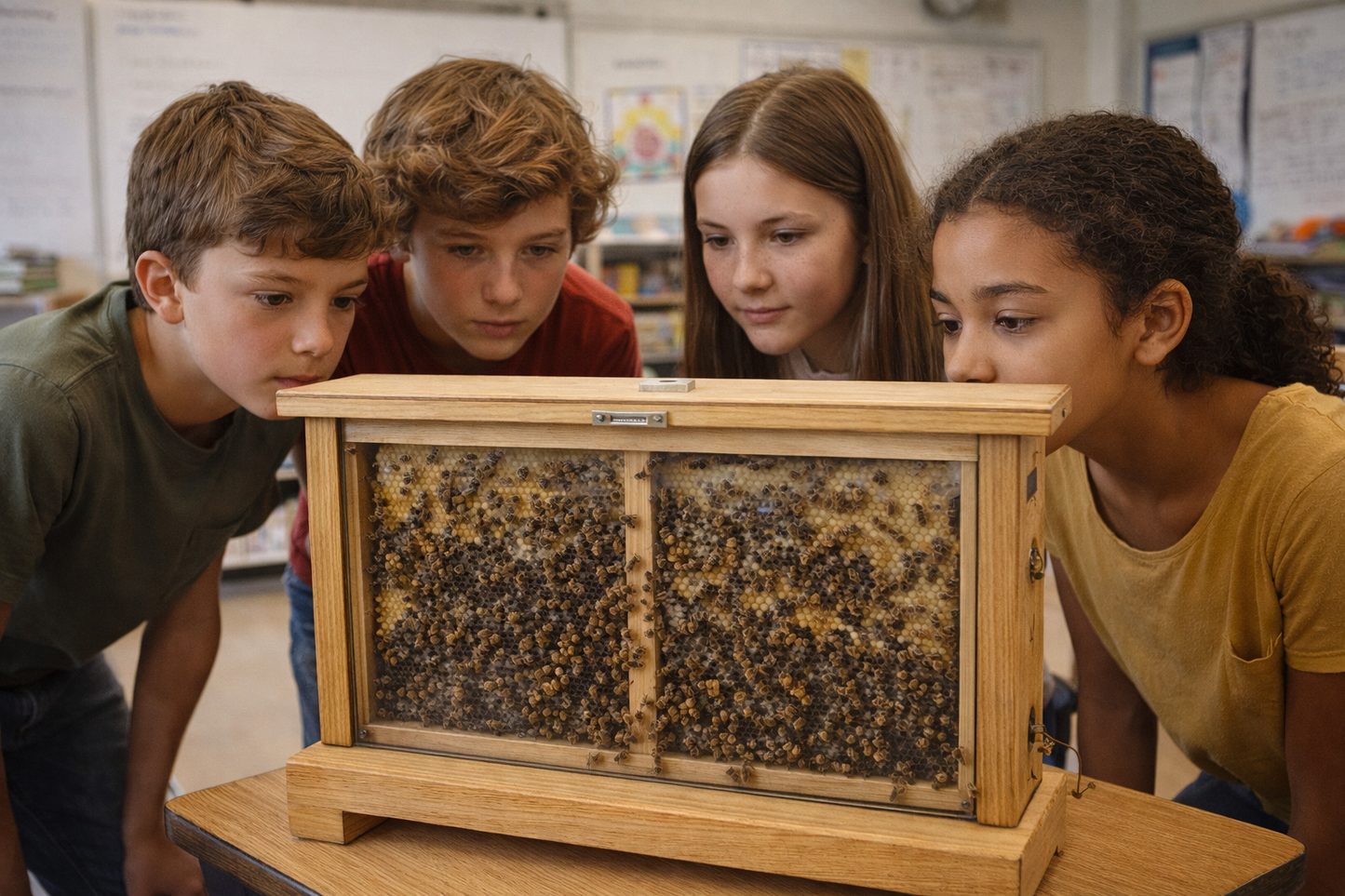 The Traveling Bee: A Hive & Home Classroom Experience