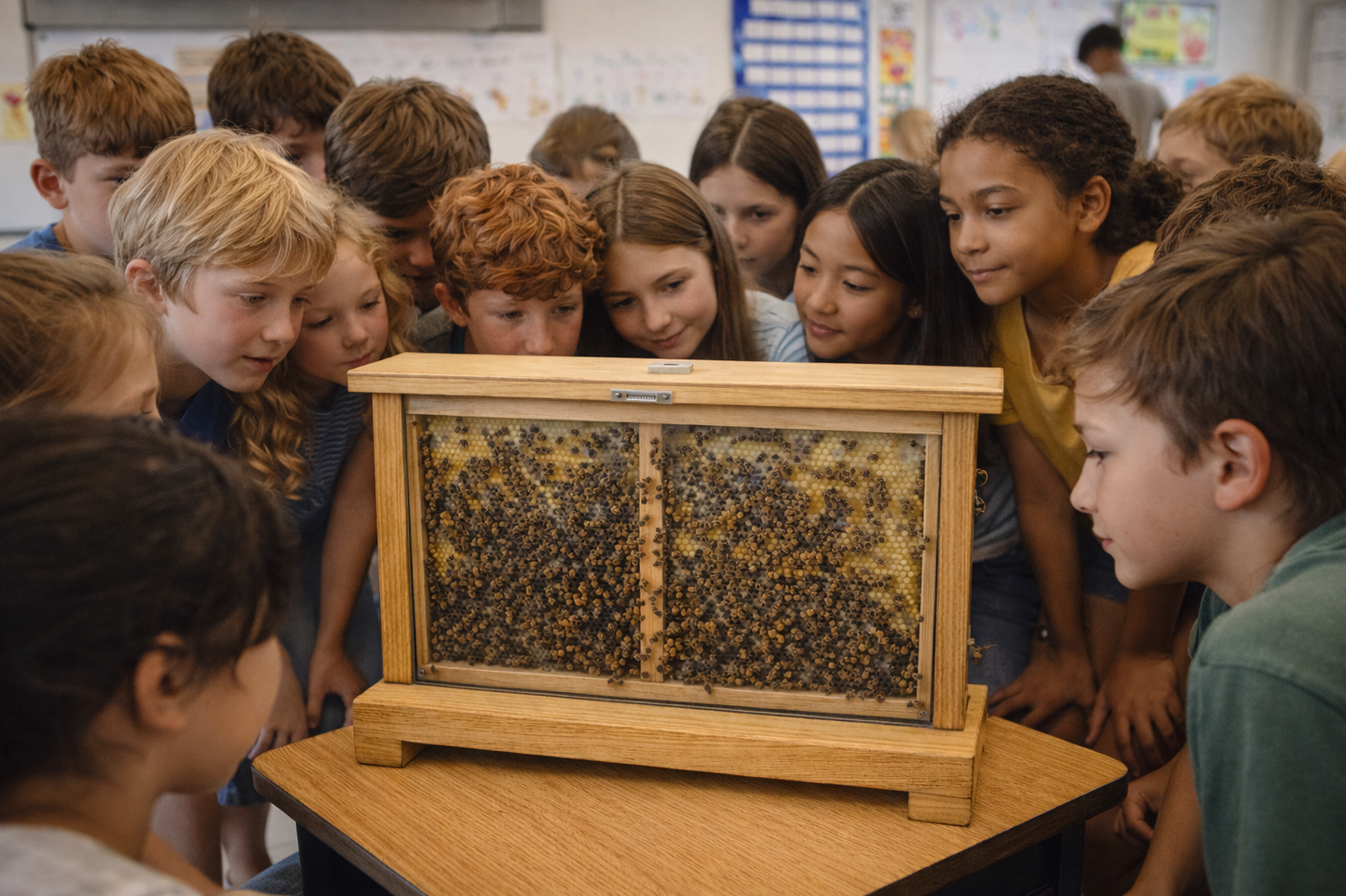 The Traveling Bee: A Hive & Home Classroom Experience