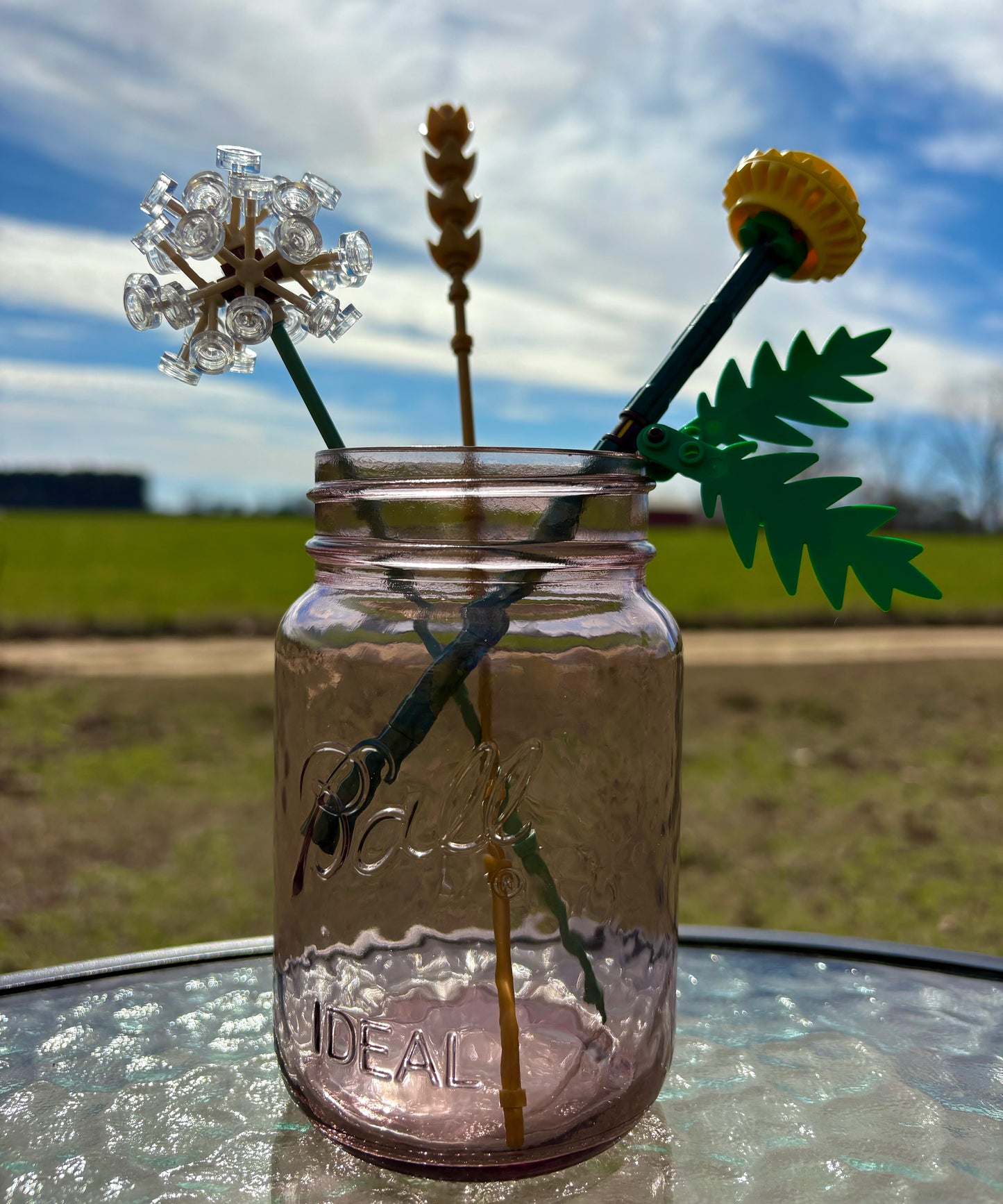Dandelions and Field Flowers Lego Botanical Kit