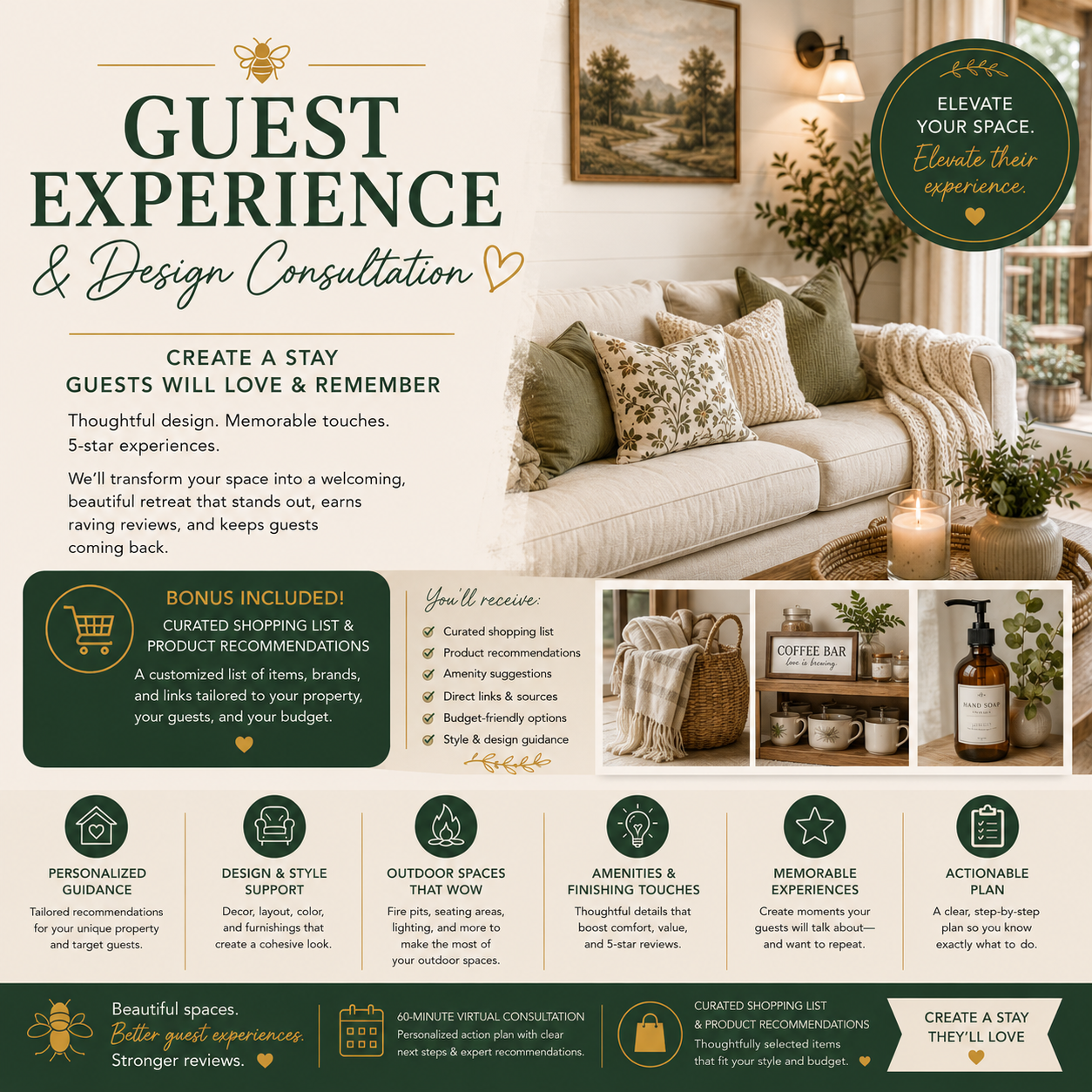 Guest Experience & Design Consultation