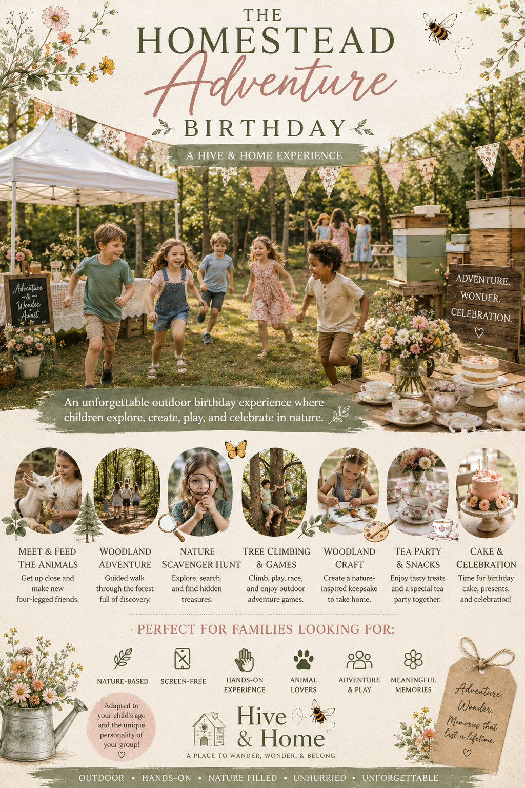 Homestead Adventure Birthday Experience